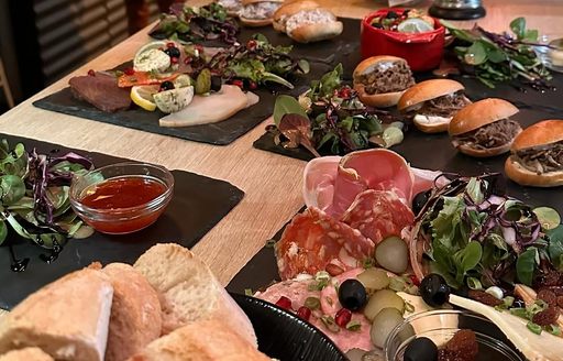 Cloud Rooftop Bar Martinique food