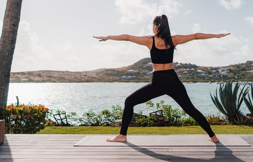 St Barts - Le Sereno Hotel yoga