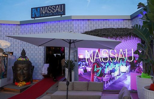 Ibiza - Nassau Beach Club entrance