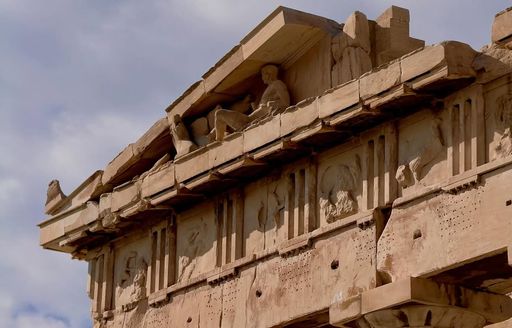 The Parthenon Athens details