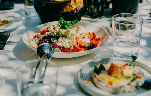 Mykonos - Spilia food