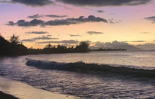 Tahiti - Lafayette Beach sunset