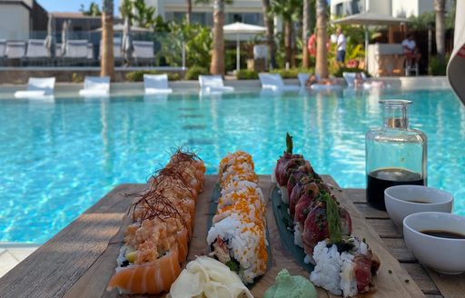 7Pines Resort Ibiza food pool