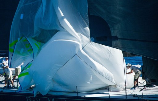 all hands on deck at the RORC Caribbean 600