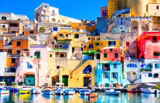 Colorful island of Procida, Naples - Italy