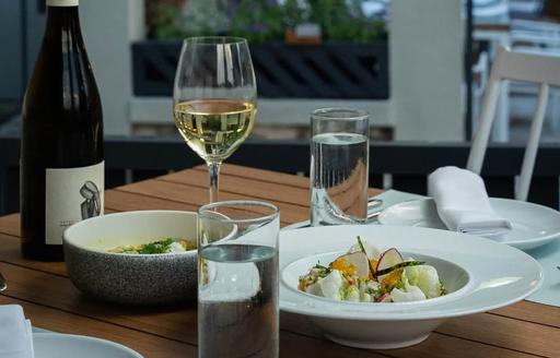 Restaurant Thymari Lefkada dining area