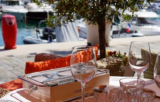Leo Lea St Jean Cap Ferrat outdoor dining area