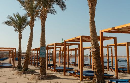 Red Sea - Abu Dabbab Beach loungers