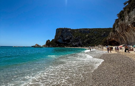 Sardinia - Cala Luna beach cliffs