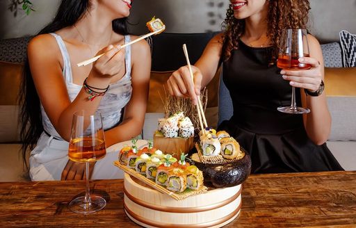 Siddharta Lounge by Buddha-Bar Abu Dhabi food