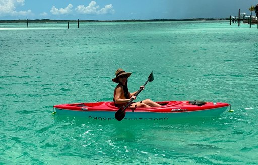 Abacos Islands Bahamas - Treasure Cay kayaking