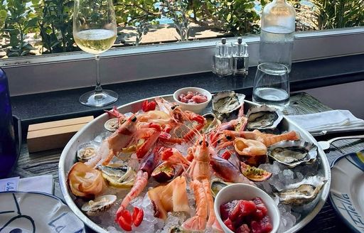 La Gavitella Amalfi Coast food, sea view