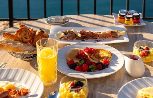 Chateau Eza food