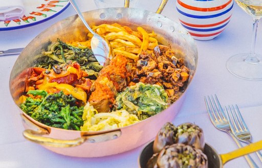 Lo Scoglio Positano food