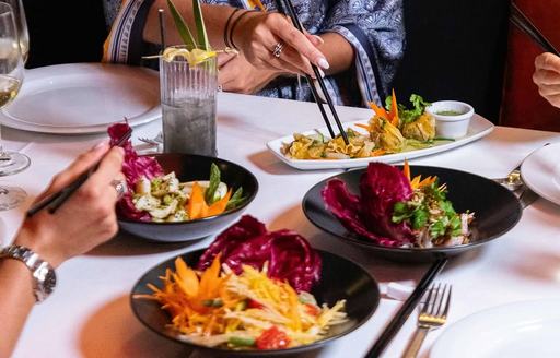 Black Ginger St Barts food