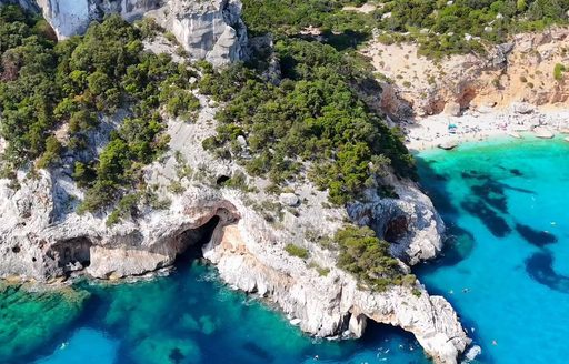 Olbia - Cala Goloritzè aerial view