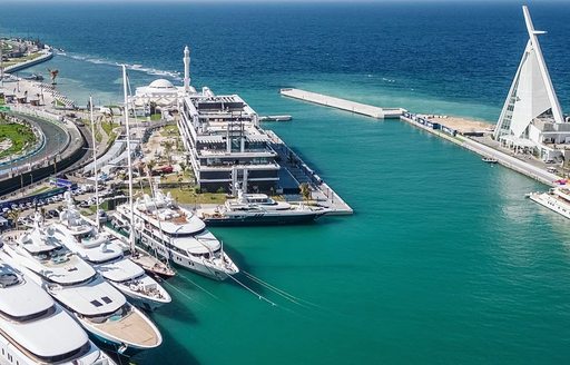 Jeddah Yacht Club & Marina aerial view