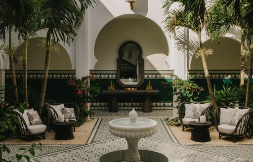 Anguilla - Belmond Cap Juluca courtyard