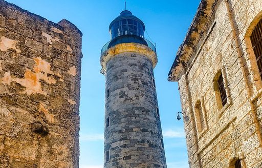 Castle of the Three Kings of Morro Cuba lighthouse
