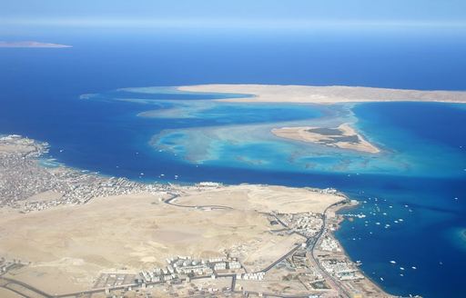 Giftun Islands Egypt aerial view