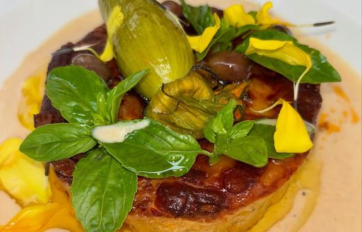 Les Vieux Murs Antibes food