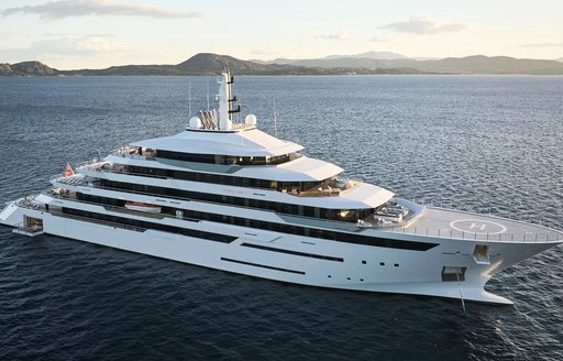 Yacht rental RENAISSANCE at anchor