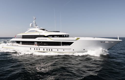 Charter yacht SOLEMATES at sea