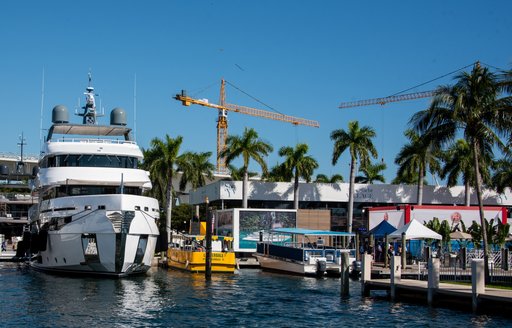 Superyacht Village area at FLIBS