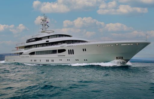 Superyacht Charter ATLAS at sea