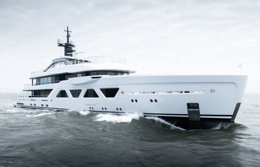 Charter yacht MEMORIES at sea