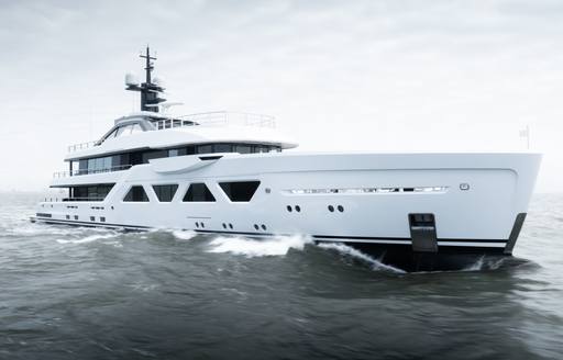 Charter yacht MEMORIES at sea