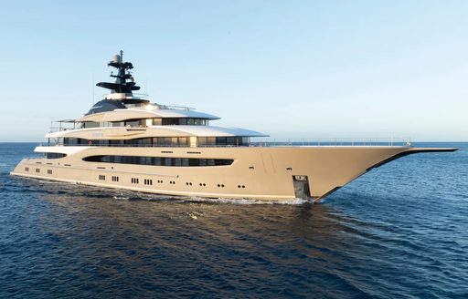 Superyacht Charter WHISPER at sea