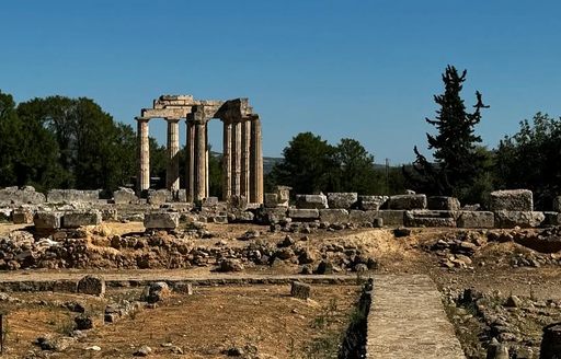 Archaeological site of Nemea Nafplio temple of Zeus