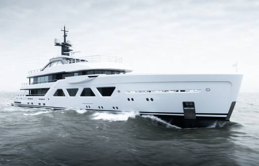 Charter yacht MEMORIES at sea