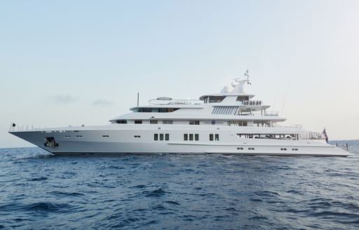 Charter yacht CORAL OCEAN at sea