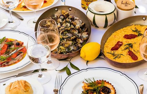 Loulou St Tropez food