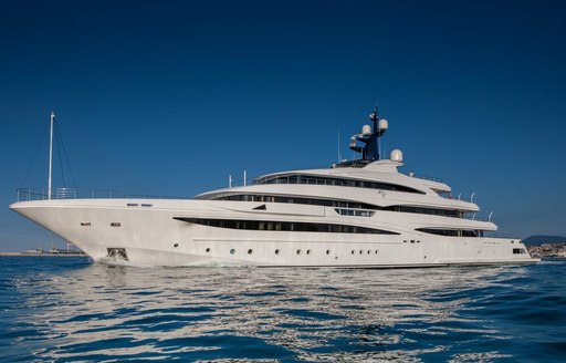 luxury yacht cloud 9 to appear at the 2017 Monaco Yacht Show 