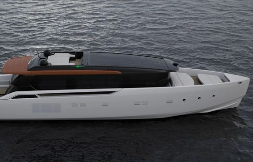 Charter yacht ANMAX rendering