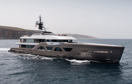 Charter yacht COME TOGETHER at sea