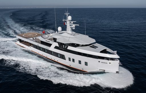 Charter yacht AFTER YOU at sea