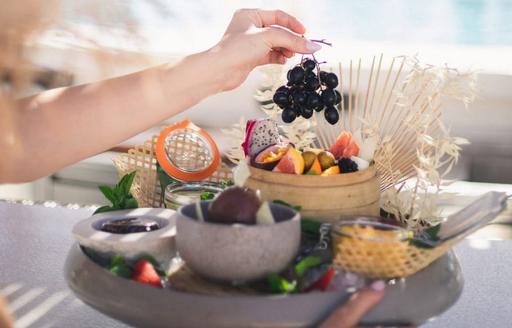 Nikki Beach Dubai fruit