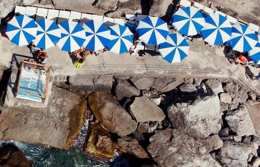 La Gavitella Amalfi Coast aerial view