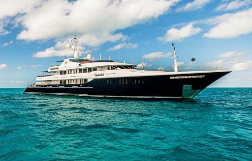 Charter yacht UNBRIDLED at sea
