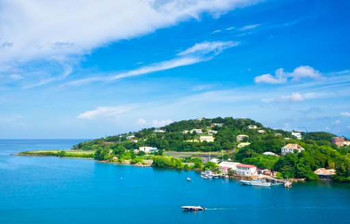 Beautiful view of Saint Lucia, Caribbean Islands