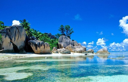 A secluded beach in the Mergui Archipelago on the Andaman Sea