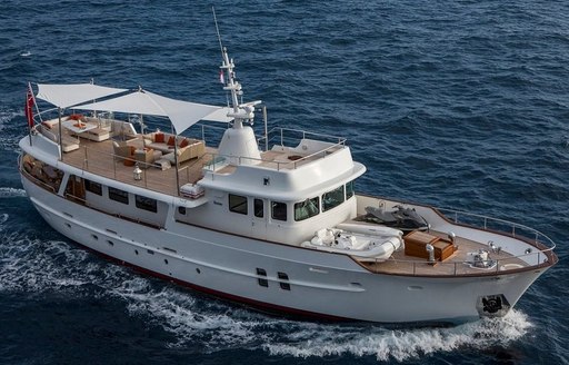 charter yacht SULTANA on a yachting vacation in the Mediterranean