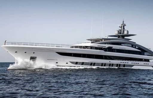 Superyacht GENESIS at sea