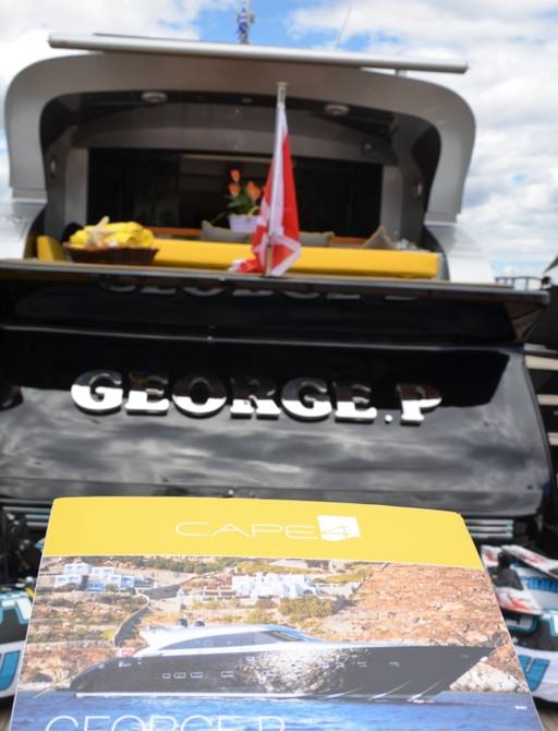Cape4 Yachting at MEDYS 2014 with superyacht GEORGE P