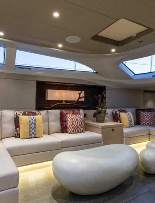 Superyacht INUKSHUK's award-winning interior styling