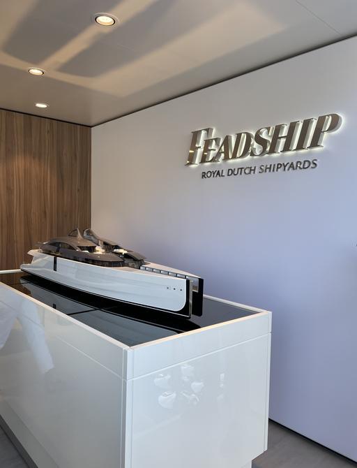Feadship stand at the MYS 2022